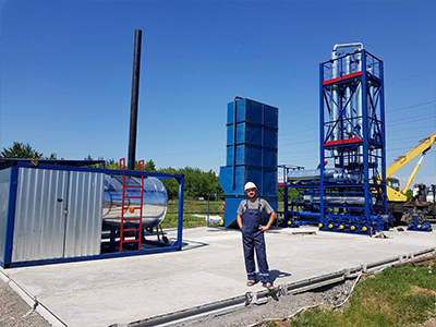 установка мини нпз